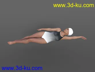 3D打印模型Swimming Animations for Genesis 8的图片