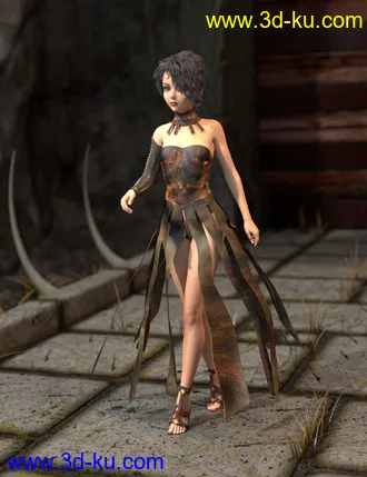 3D打印模型SY Aiko 3 and Hiro 3 Clones for Genesis 8的图片