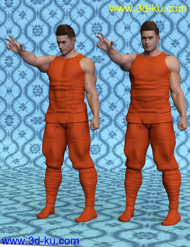SY Clothing Morpher for Genesis 8 Male模型的图片1