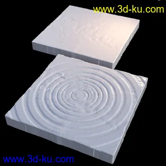 3D打印模型SY Rippling Water Iray的图片