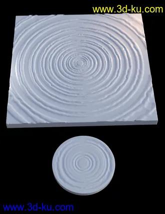 3D打印模型SY Rippling Water Iray的图片