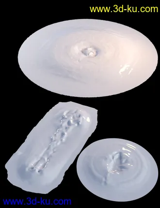 3D打印模型SY Rippling Water Iray的图片