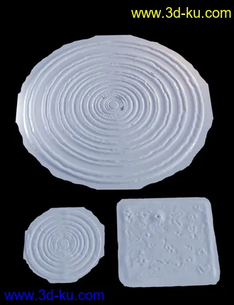 3D打印模型SY Rippling Water Iray的图片