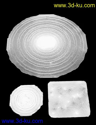 3D打印模型SY Rippling Water Iray的图片