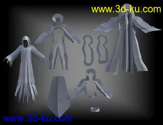 3D打印模型SY Shadow for Genesis 8 and 8.1的图片