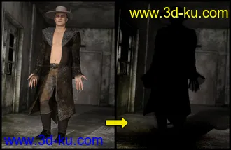 3D打印模型SY Shadow for Genesis 8 and 8.1的图片