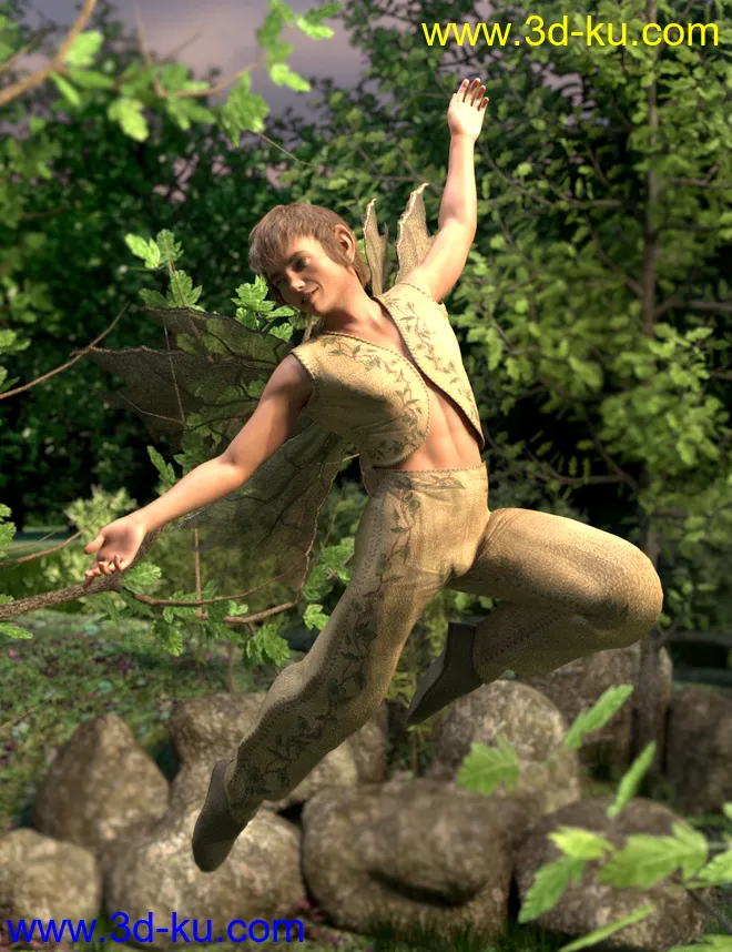 SY Victoria 3 and Michael 3 Clones for Genesis 8模型的图片8