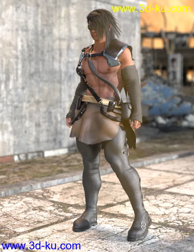 SY Victoria 3 and Michael 3 Clones for Genesis 8模型的图片10