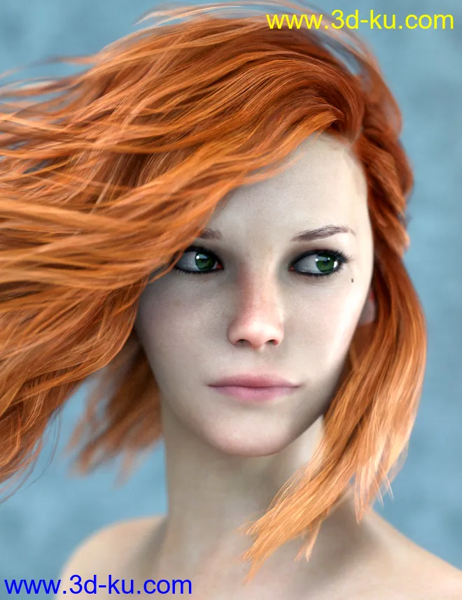 Sybille HD for Genesis 8 Female模型的图片11