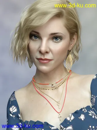 3D打印模型Sylvine For Genesis 8 Female的图片