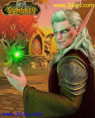 3D打印模型Syndrey for Genesis 8 Male的图片