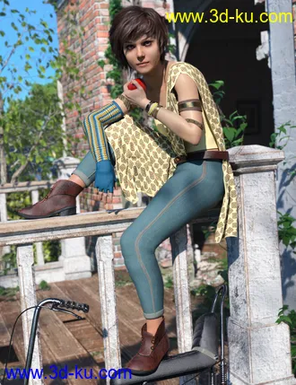 3D打印模型Tali for Genesis 8 Female(s)的图片