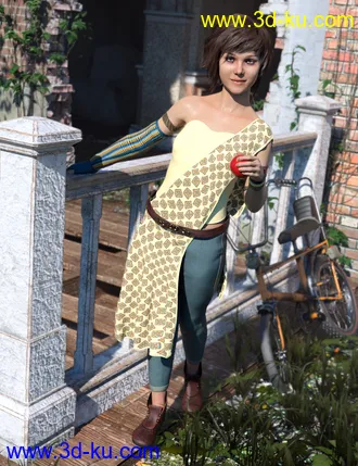 3D打印模型Tali for Genesis 8 Female(s)的图片
