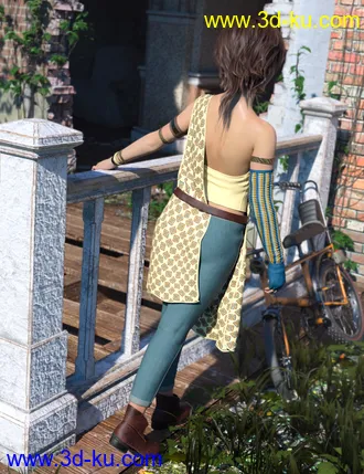 3D打印模型Tali for Genesis 8 Female(s)的图片