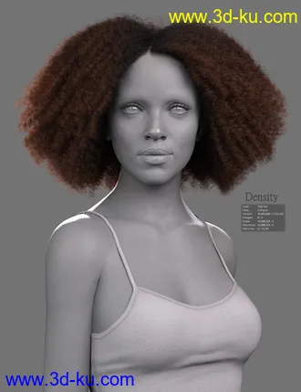 3D打印模型Tallia Hair for Genesis 8 and 8.1 Females的图片