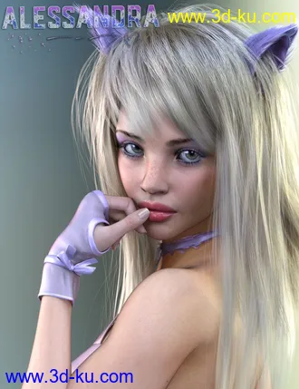 3D打印模型TDT-Alessandra for Genesis 8 Female的图片