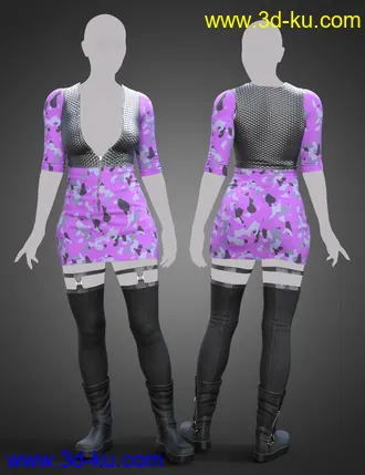 3D打印模型TEC2 Outfit Textures的图片
