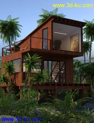 3D打印模型The Eco House的图片