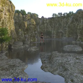 3D打印模型The Fantastic Cliff的图片