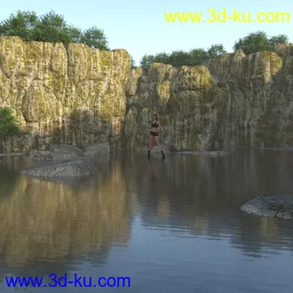 3D打印模型The Fantastic Cliff的图片
