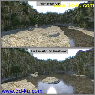 3D打印模型The Fantastic Cliff的图片