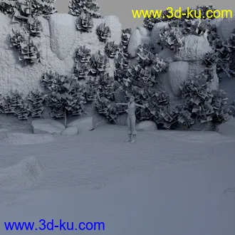 3D打印模型The Fantastic Cliff的图片