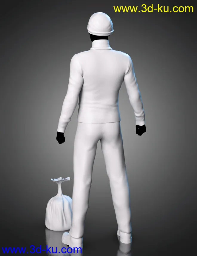 The Heist Outfit for Genesis 8.1 Male模型的图片6