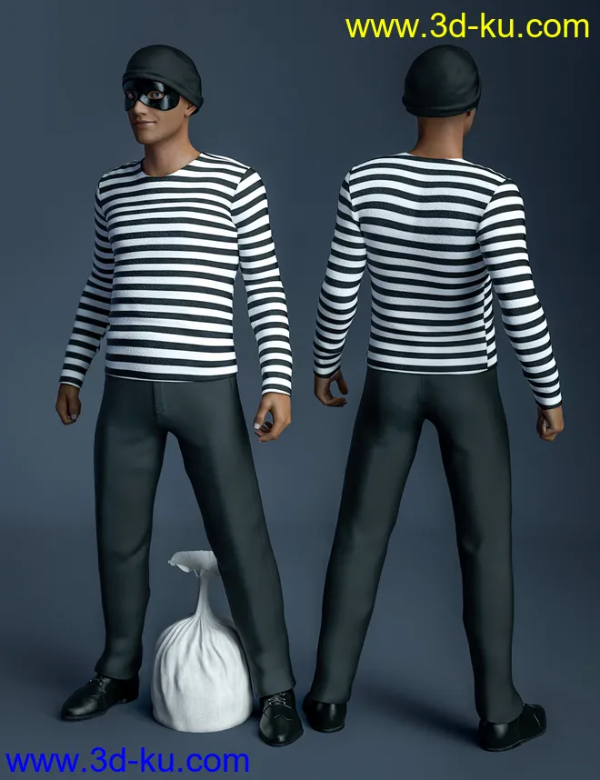The Heist Outfit Textures模型的图片2