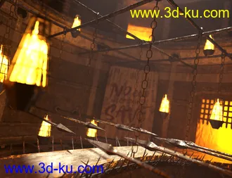 3D打印模型The Lava Battle Pit的图片