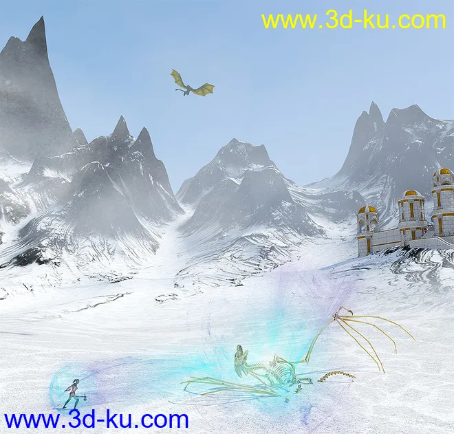 The Naurfire Mountains模型的图片2