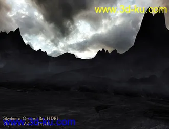 3D打印模型The Naurfire Mountains的图片
