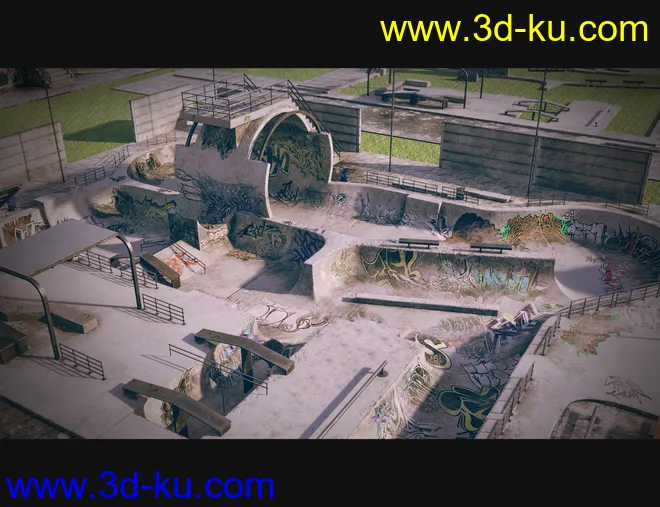 The Skatepark模型的图片4