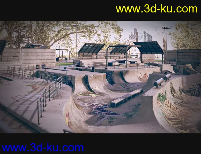 The Skatepark模型的图片6