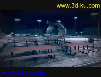 3D打印模型The Skatepark的图片