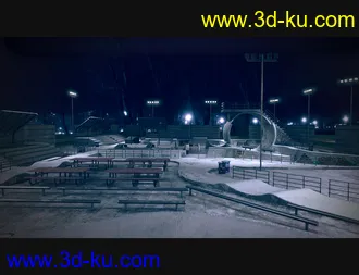 3D打印模型The Skatepark的图片