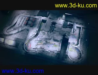 3D打印模型The Skatepark的图片