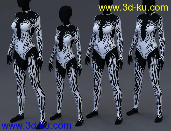 The Slick for Genesis 8 Females模型的图片4