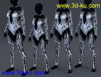 3D打印模型The Slick for Genesis 8 Females的图片