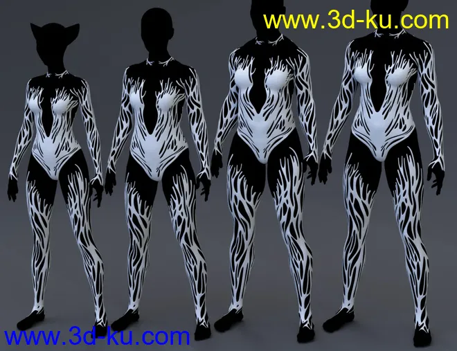 The Slick for Genesis 8 Females模型的图片6