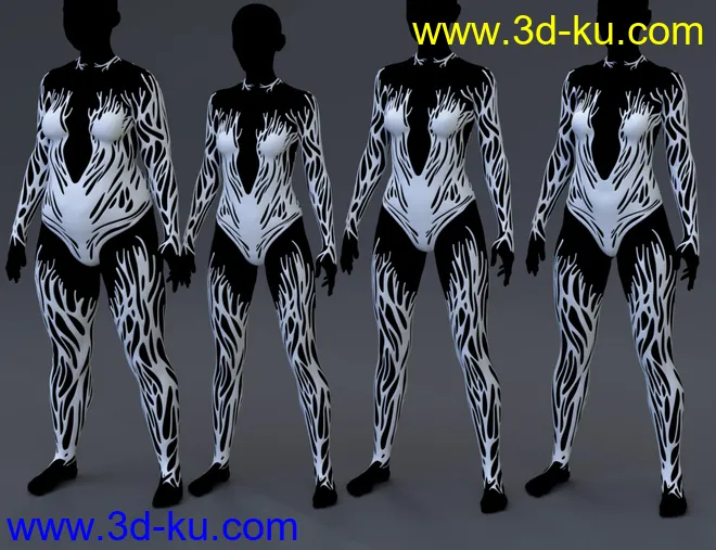 The Slick for Genesis 8 Females模型的图片7