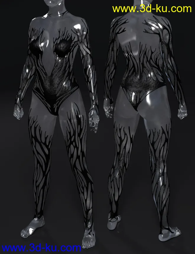 The Slick for Genesis 8 Females模型的图片9