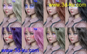 The Speed Turbo for Genesis 8.1 Male模型的图片30