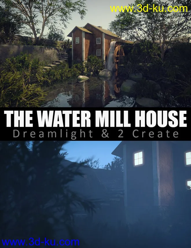 The Water Mill House模型的图片1