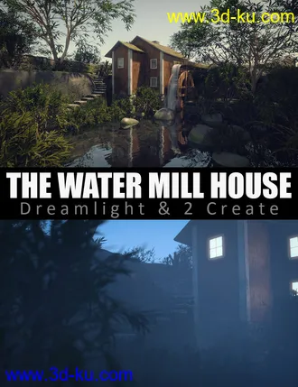 3D打印模型The Water Mill House的图片