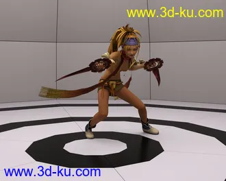 3D打印模型Thief Rikku for G8F and G8.1F的图片