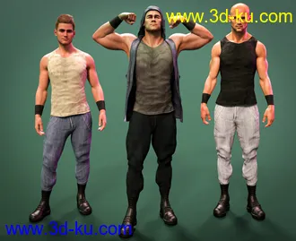 3D打印模型Thomas for Michael 8.1 Character, Outfit and Facial Hair的图片