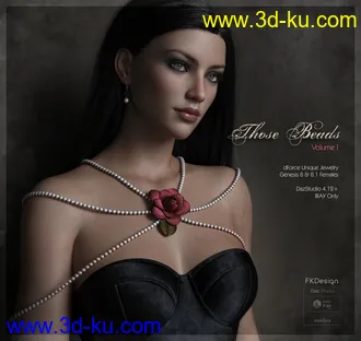 3D打印模型Those Beads Vol.1 - dForce Jewelry的图片