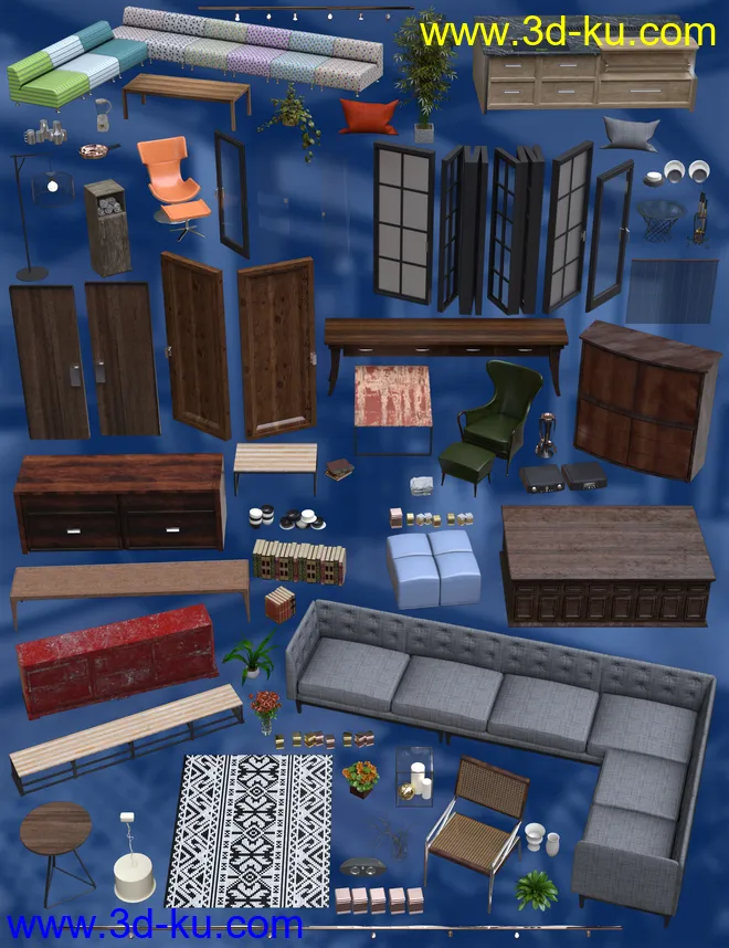 Timeless Loft Props模型的图片1