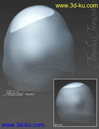 3D打印模型Timeless Treasures Headwear for Genesis 8 Females的图片