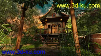 3D打印模型Tiny House and Parklands的图片